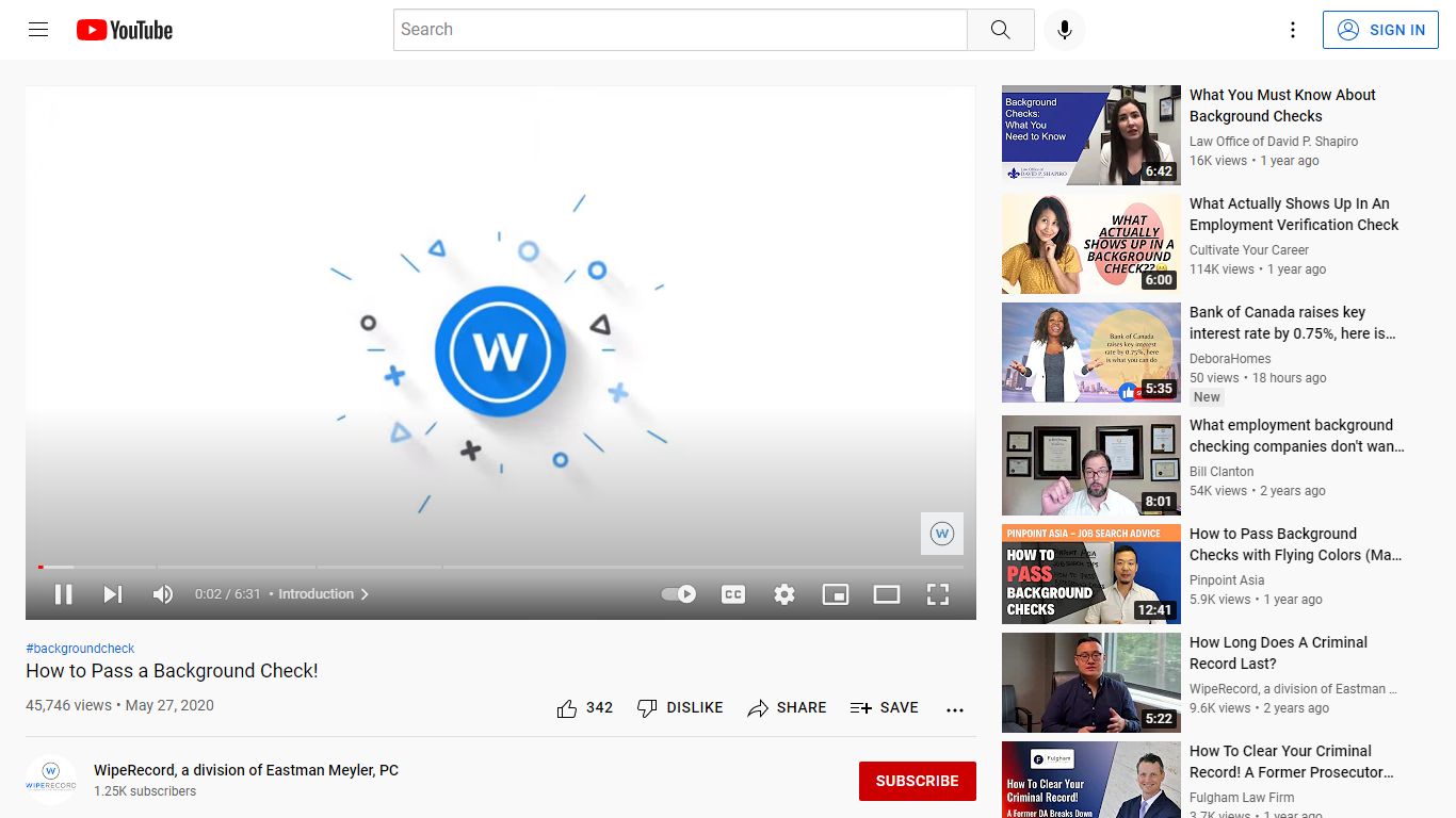 How to Pass a Background Check! - YouTube